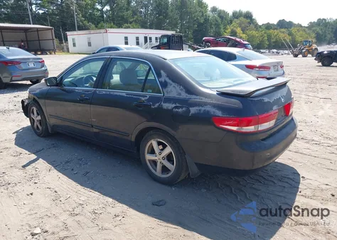 2003 Honda Accord 2.4 Ex from USA, damaged, VIN 1HGCM56603A045059